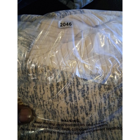 The North Face Jacket Ribbed Sides Long Sleeve Beige Womens Medium - Picture 6 of 6